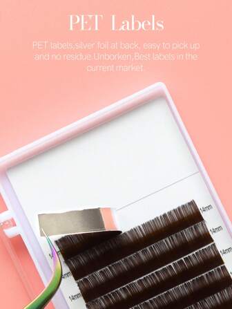  Song Lashes Dark Brown Eyelash Extensions Korean PBT Material C/CC/D/L/M Curls 0.07mm Thickness Makeup Toolslash Clusters,Eyelash Clusters,Individual Eyelashes,Lashes,Fake Lashes