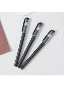 5pcs Notebook Set With 3pcs Pens, 36 Sheets/72 Pages Thick Kraft Paper A5 Line Notebook, Student Exercise Book, Learning Practice Notebook, Notebook Pen Set - Multicolor - View 5