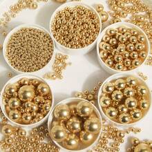 85g/3oz Cake Decoration Sprinkles , Golden Pearl Candy Available In Various Sizes, Are The Ideal Choice For Birthday Cakes, Muffins, Ice Cream, And Dessert Table Decorations. Suitable For Christmas, Wedding Parties, And Birthday Parties - Multicolor - View 4