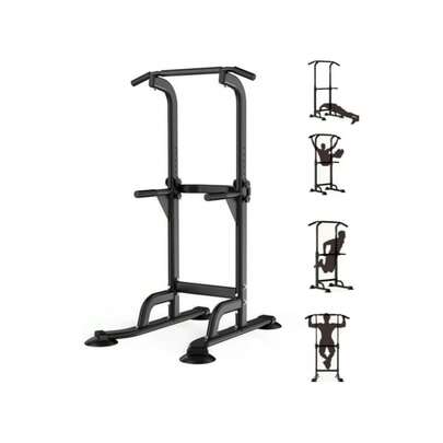 Adjustable Power Tower Pull Up Bar,Pull-Up Rack Dip Station,Pull Up Bar Free Standing For Pull Up/Dip/Push Up,Power Tower Station For Adults & Teens