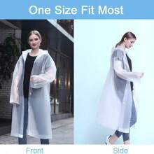 2PCS Poncho Waterproof Adult, Unisex Raincoat, Rain Coat, Rain Coat For Women, Rain Coat For Men, Rain Jacket, Portable Raincoat, Rain Coat For Women, Rain Poncho Waterproof With Hoods And Sleeves, Raincoat For Women,Windproof, Quick-Dry, And Breathable, Reusable Rain Resistant Poncho For Camping, Emergency Situations, Cycling, Travel, Hiking Travel, Outdoor Adventures, Amusement Park,Theme Park, Festival