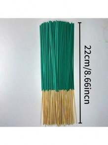 22cm/8.66 pulgadas, Paquete de 20/30/50/70/100/160 piezas de Varillas de incienso con aroma a menta, varillas de incienso fragantes talla grande vendidas con aroma fresco, adecuadas para aromaterapia, yoga, fragancia para el hogar y la oficina, ambientador de interiores, eliminación de olores