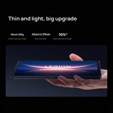 Tableta Lenovo Savior Y700 de 4ta generación: Snapdragon 8 Gen 1, pantalla 3K Ultra-HD de 165Hz con alta tasa de refresco para una experiencia visual fluida, Body ultra delgado para portabilidad, juegos y entretenimiento, color negro - Negro - Ver 3