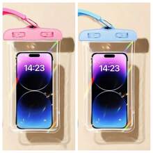 4 pezzi/2 pezzi/1 pezzo Borsa impermeabile universale IPX8, custodia impermeabile per telefono con airbag, custodia impermeabile per telefono per nuoto sott'acqua, custodia impermeabile per telefono da spiaggia, accessori per telefono cellulare, accessori per telefono cellulare, accessori per aeromobili, accessori per viaggi internazionali, accessori per il campeggio estivo, accessori high-tech, borsa per telefono cellulare da palestra