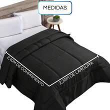 Double Percale 400 Thread Count Satin Duvet For Every Style - Black - View 6