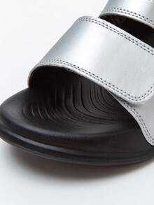 mini bala 中性兒童輕便防滑運動涼鞋-快乾易清潔夏季鞋 - 煙灰銀 - 查看 8