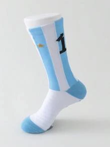 1/3 Pairs, Men's Professional Football Socks, Men's Anti Slip Practical Training Socks, Towel Bottom Basketball Socks, Mid Tube Sports Socks
