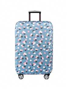 18-32英寸弹性行李箱套设计感彩色图案可水洗行李箱套全身印花防尘防刮保护套拉杆箱旅行配件学校用品返校用品大学宿舍学生必备旅行必需品假期暑假学校包学校配件 - 彩色 - 查看 5