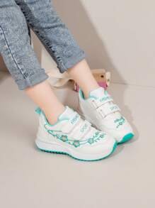 Zapatos deportivos impermeables con suela blanda y antideslizante para niñas, zapatillas de running ligeras, nuevo diseño de primavera y otoño 2025