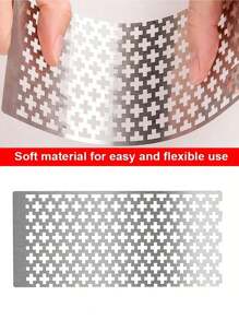 DIY钻石画十字绣大工具尺子不锈钢尺子画圆钻石绣修正配件不锈钢绣花尺子工坊为您的艺术创作提供稳定便捷的工具 - 彩色 - 查看 8