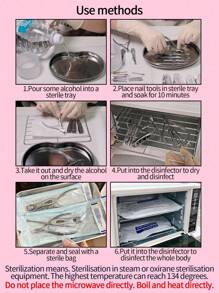 100/50PCS Disposable Self Sealing Bag Sterilization Pouch Bag 4Sizes Sterilization Bag For Manicure Tools Stainless Steel Drill Tweezers Scissor Nail Art Storage Supplies, Self Seal Sterilization Pouch Dental Sterilization Bags 100 PCS For Dental Tools, Nail Toolkits