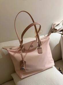 Women Large Capacity Tote Bag, Fashion Handbag For Commuting, Spring New Arrival 2025