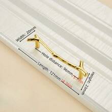 1 Piece Of Modern Simple Tree Rod Classical Chinese Black Branch Zinc Alloy Handle, Drawer, Wardrobe, Bedside Table, Locker, Door Handle, Furniture Hardware Accessories