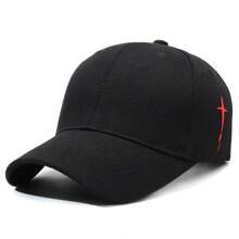 1 Stück kreuz-besticktes lässiges, dekoratives Baseballkappe