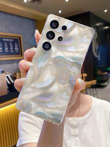 1pc Shell-Shaped Transparent TPU Soft Phone Case, Anti-Fall, Anti-Scratch, Anti-Fingerprint, Camera Protection Suitable Compatible With Samsung, Nothing, Pixel, INFINIX,  Redmi - Multicolor - View 8