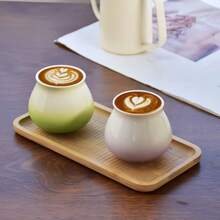 1 PIEZA Taza de café de cerámica con color de esmalte, taza de té de cerámica, taza de café hecha a mano, taza de degustación, taza de café para eventos, color de dopamina, agarre cómodo, de alta calidad y saludable, hermosa y práctica, taza de agua para el hogar u oficina, apropiada para regalo 180ml