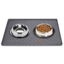 1pc Silicone Non-Slip Pet Food Mat, Easy To Clean, Waterproof, Suitable For Dogs And Cats