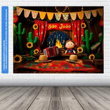 Photographic Panel June Festival Scenery Fabric - FDFJN0134 - View 3