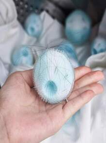 4/6/8pcs Drum Washing Machine Hair Remover, Hair Suction Ball, Effectively Filters Out Hair, Can Help Wash Clothes Without Tangling, Fluffy Washing Balls, Can Be Used Repeatedly, Hair And Fur Collector, Keep Clothes And Bedding Hair-Free, Essential For Pet Owners - Enhance Your Laundry Experience.