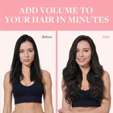 8pcs Straight Clip-In Hair Extensions For Women 18 Clips, Thick Human Hair, Double Lace Weft, 45.72-76.2 Cm, Natural Black, Comfortable & Manageable, Natural Black Hair, Basics Style