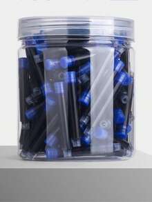 Fountain Pen Ink Refills - Compatible With Both 2.6mm And 3.4mm Diameter Nibs, Suitable For Calligraphy Pens In Black, Red, Blue And Blue-Black Colors,School Supplies,Back To School