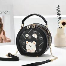 Women Shoulder Bags - 黑色 - 查看 8