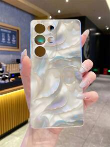 1pc Shell-Shaped Transparent TPU Soft Phone Case, Anti-Fall, Anti-Scratch, Anti-Fingerprint, Camera Protection Suitable Compatible With Samsung, Nothing, Pixel, INFINIX,  Redmi - Multicolor - View 2