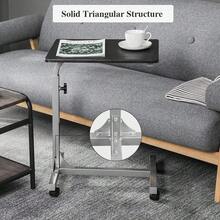Escritorio Portátil. Mesa Portátil para Computadora Portátil. Mesa Plegable Ajustable para Computadora. Sirve la Función de Inclinación para Laptop y Bandeja de Desayuno Nergo - Negro - Ver 5