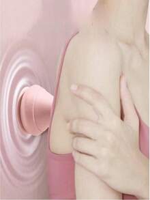 1 个硅胶自用按摩球，普拉提，带吸盘的日常休闲，深层组织背痛肌肉结按摩器，肌筋膜放松手动按摩球，足底筋膜炎，运动后力量训练背部压力缓解。万圣节；感恩节；圣诞节；礼物