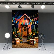 Photographic Panel June Festival Scenery Fabric - FDFJN0133 - View 2