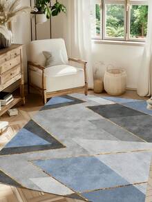 Alfombra decorativa interior minimalista y de moda, alfombra interior de material de lana sintética, alfombra para sala de estar, alfombra para sofá, alfombra para dormitorio, alfombra antideslizante para mesita de noche, alfombra para comedor y cocina, almohadilla para silla de oficina, felpudo de entrada, manta de picnic para exteriores, colchoneta de camping para exteriores