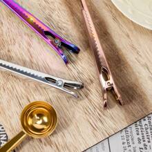 1PC Custom Coffee Scoop And Clip,Personalized Coffee Measuring Spoon,Gift For Coffee Lover,Coffee Bag Clip,Custom Coffee Lover's Gift