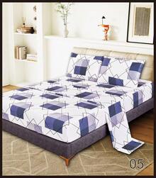 Sheet Sets With Pillowcases - Blue and White - View 1