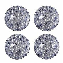 2/4 件套日式陶瓷饭碗，8 英寸，2/4 件套，陶瓷拉面碗，适用于微波炉和洗碗机，椭圆形，适合面条、汤、沙拉 - 非常适合厨房和餐厅、学校用品