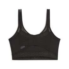 Puma Women's Racerback Sports Bra - Black - View 2