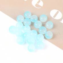50pcs/Pack Bi-Color Gradient Lucite Beads Bracelet Strand Bead DIY Jewelry Accessories