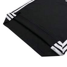 Adidas 男款T卹M 3S SJ T柔軟舒適休閒服飾運動短袖 - 黑色/白 - 查看 4