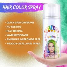 Temporary Hair Color Wax, Hair Wax Dye Pomades,Washable Hair Coloring Natural Hair Strong Style Gel Cream Hair Dye For Party,Hollowen,Cosplay. (Orange, 120ml) - 亮橙色 - 查看 2
