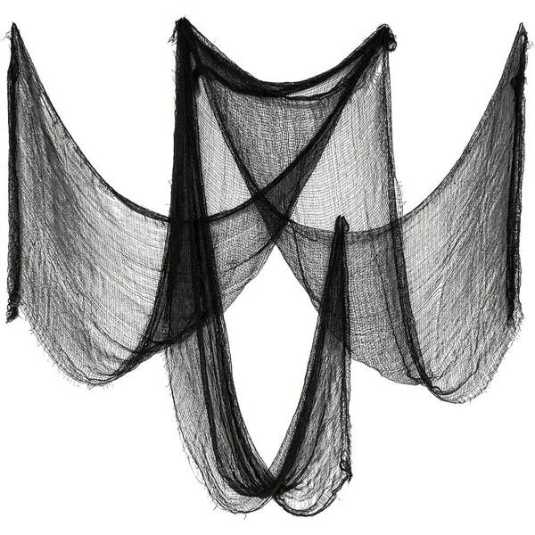 1pc Halloween Decoration, Ghost Cloth Halloween Decoration Fabric, For Halloween Event Party Supplies, Halloween Theme Decor, Halloween Scene Decoration, Festival Decoration Supplies, Event Party Decorations, Halloween Gift Home Decor Fall Decor Room Decor