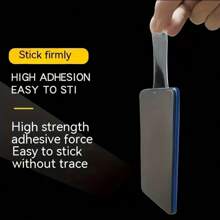 70/140/210pcs Transparent Acrylic Double-Sided Adhesive Tape/Removable Adhesive Dot Pad, Round Double-Sided Sticker