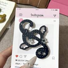 卡通形状登山扣，可爱亚克力多功能卡夹，学校用品，返校 - 彩色 - 查看 16