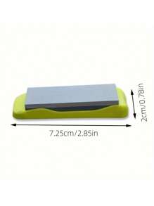 Portable Double-Sided Whetstone, High Hardness Knife Sharpener, High-Quality Double-Sided Oil Stone, Non-Slip Base, Convenient For Home Use, Suitable For Precise Grinding Of Various Knives, Very Suitable For Home Kitchens And Restaurants.