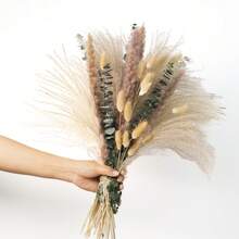 89枝薰衣草、桉树和芦苇花束 - 舒缓香气，自然优雅，适合家居、办公室、婚礼装饰 - 秋季装饰、桌面摆件、人造花，情人节、生日、毕业礼物 - 多色 - 查看 17