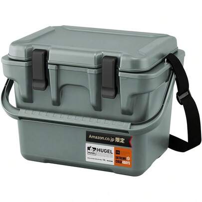 【.co.jp限定】真空断熱クーラーボックス モスグレー 大型 レジャークーラー アウトドア キャンプ スポーツ 各種サイズ
