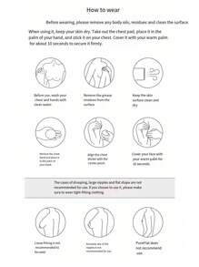 Pétalos de pecho autoadhesivos sensibles a la temperatura corporal, sin pegamento, finos y transpirables, parches de silicona invisibles para mujeres, reutilizables para el verano