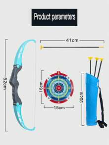 Kids Bow And Arrow Toy Set, Outdoor Sports Safe Suction Cup Target, Traditional Archery Gift For Boys, Birthday, Christmas