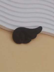 12pcs Black Wings Design Hair Clips, Suitable For Everyday Wear ,Hair Accessory, Claw Clips, Hair Slide, Hair Claws