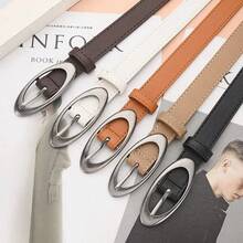 Femei Vintage moda PU piele talie curea Vintage Y2K gotic cataramă metal curea blugi pantaloni rochie talie bandă moda AB006 - Multicolor - Vizualizare 3