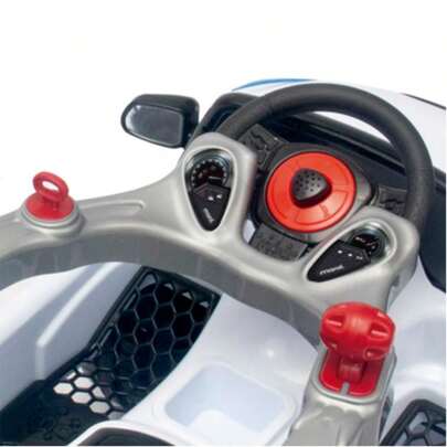 Carrinho Passeio e Pedal BM CAR - Branco