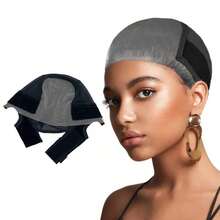 1pc Transparent 4x5 Headband, Used To Fix The Position Of Wig, Adopts Comfortable, Non-Adhesive GripFleece Technology, Adjustable Anti-Slip Lace Wig Cap With Ear Cuts, Suitable For Women Silicone Wig Cap - 5.5Inch - View 9